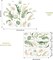 Boho Palm Leaves Wall Decals Green Tropical Plants Wall Stickers